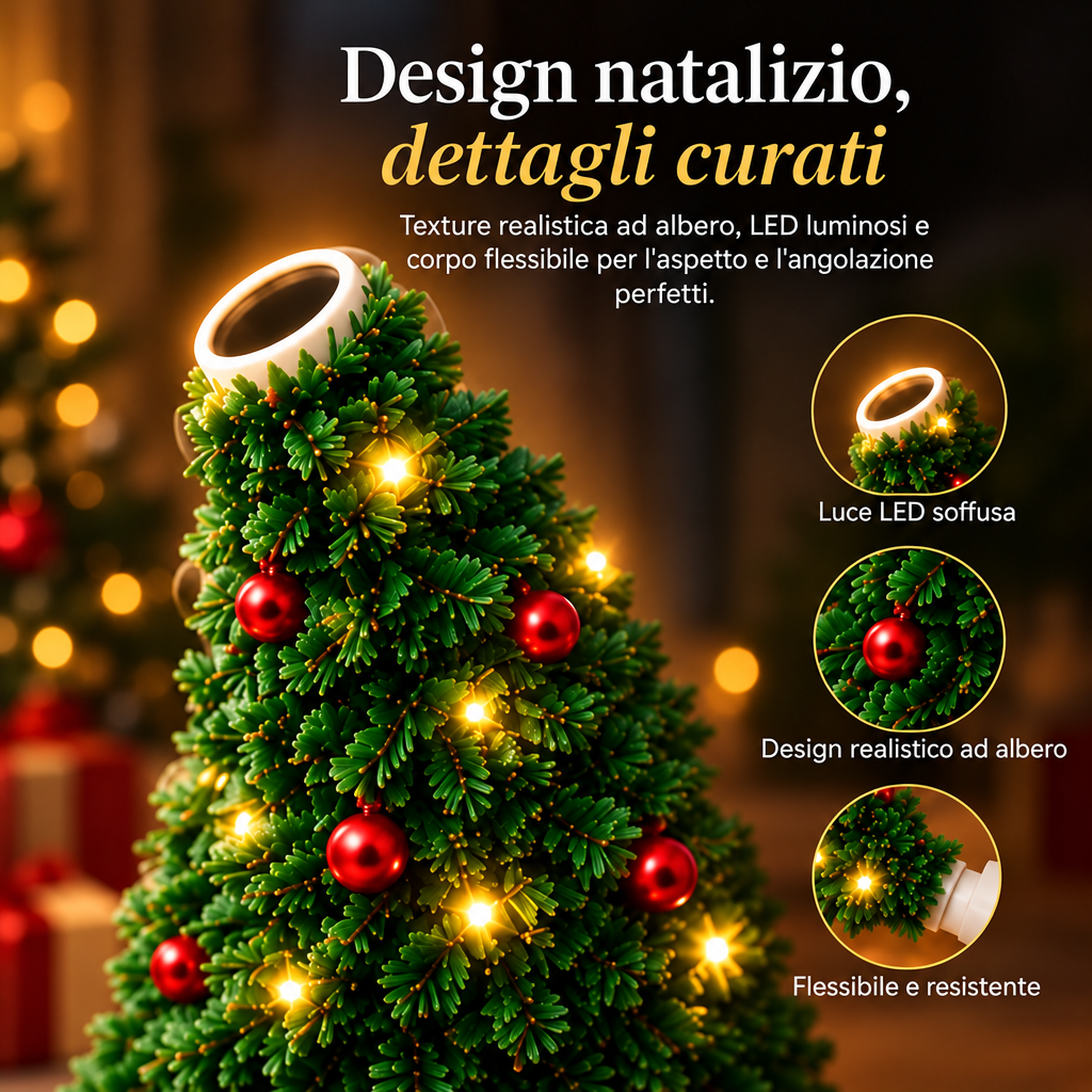 Design natalizio e dettagli curati di LuceViva
